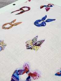 DP-7940-1 60精紡細布噴墨圍巾[布料] HOKKOH北高 更多照片