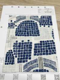 1026-625-14 60種精紡細布磚花卉[布料] HOKKOH北高 更多照片