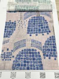 1026-625-14 60種精紡細布磚花卉[布料] HOKKOH北高 更多照片