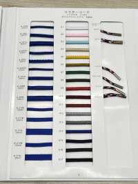 R-208M 光澤圓繩子，32股，色織[緞帶、帶、繩子] RIVER 更多照片