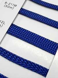 R-212L 光繩子包繩，常規編織，色織[緞帶、帶、繩子] RIVER 更多照片