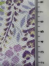 KKP2338-D-FUJINOHANA 二子絲縐紫藤花[布料] 小紋工房(宇仁纖維) 更多照片