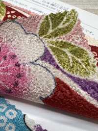 KKP2338-D-UMENIHITTA 二子絲縐李子和引田[布料] 小紋工房(宇仁纖維) 更多照片