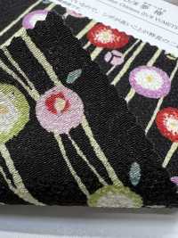 KKP2338-D-YTSUBAKI 二子絲縐夢椿[布料] 小紋工房(宇仁纖維) 更多照片