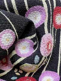 KKP2338-D-YTSUBAKI 二子絲縐夢椿[布料] 小紋工房(宇仁纖維) 更多照片