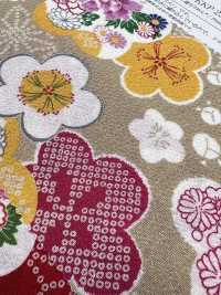 KKP2338-DHM-86 絲縐Chirimen®[布料] 小紋工房(宇仁纖維) 更多照片