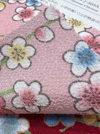 KKP2338-DJ-503A 絲縐Chirimen®[布料] 小紋工房(宇仁纖維) 更多照片