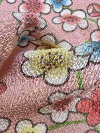 KKP2338-DJ-503A 絲縐Chirimen®[布料] 小紋工房(宇仁纖維) 更多照片