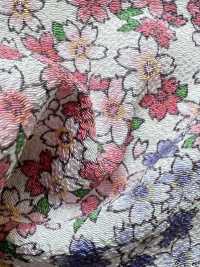 KKP2338-DJ-523A 絲縐Chirimen®[布料] 小紋工房(宇仁纖維) 更多照片