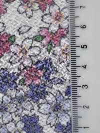 KKP2338-DJ-523A 絲縐Chirimen®[布料] 小紋工房(宇仁纖維) 更多照片