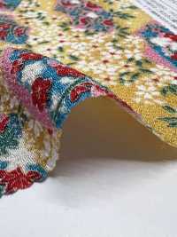 KKP2338-DK-89A 絲縐Chirimen®[布料] 小紋工房(宇仁纖維) 更多照片