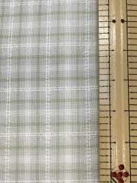 3SG040 有機棉精製多臂提花格紋[布料] CHAMBRAY 更多照片
