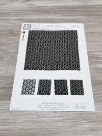 KKP3338-D-KIKUBISHI 二子絲縐菊菱[布料] 小紋工房(宇仁纖維) 更多照片