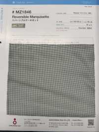MZ1846 リバーシブル マーキゼット[布料] SUNCORONA ODA 更多照片