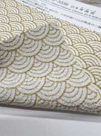 KKP3338-D-SEIKAIHA 二子絲縐青貝[布料] 小紋工房(宇仁纖維) 更多照片