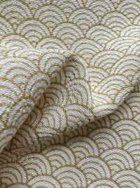 KKP3338-D-SEIKAIHA 二子絲縐青貝[布料] 小紋工房(宇仁纖維) 更多照片