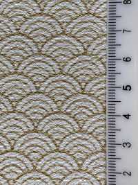 KKP3338-D-SEIKAIHA 二子絲縐青貝[布料] 小紋工房(宇仁纖維) 更多照片