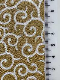 KKP3338-D-KARAKUSA Futako 絲縐阿拉伯式花紋圖案[布料] 小紋工房(宇仁纖維) 更多照片