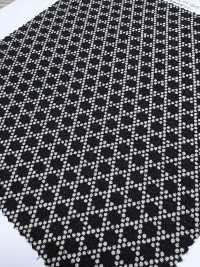 KKP3338-D-KAGOME 二子絲縐戈薇小紋[布料] 小紋工房(宇仁纖維) 更多照片