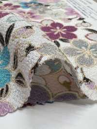 KKP2338-D-SKRZKS 二子絲縐櫻花[布料] 小紋工房(宇仁纖維) 更多照片