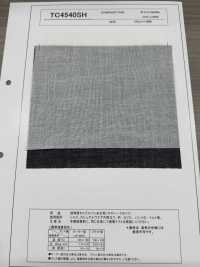 TC4540SH 低延伸率線襯裡，略硬型[襯布] 更多照片