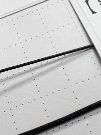 SW-100B 1毫米矽膠塗層繩子[緞帶、帶、繩子] Cordon 更多照片