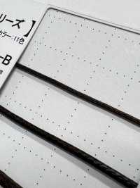 8SCR-B 1.3毫米矽膠塗層繩子[緞帶、帶、繩子] Cordon 更多照片