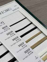 32SCF 5毫米矽膠塗層繩子[緞帶、帶、繩子] Cordon 更多照片