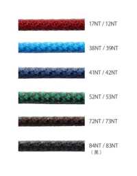 SC-WNR(M) 5毫米矽膠塗層繩子，帶芯[緞帶、帶、繩子] Cordon 更多照片