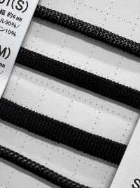 SSCF-01(M) 5.6毫米矽膠塗層繩子[緞帶、帶、繩子] Cordon 更多照片