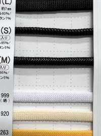 SSCR-01(M) 5毫米矽膠塗層繩子，帶芯[緞帶、帶、繩子] Cordon 更多照片