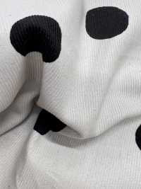 7026-1720-6 21W燈芯絨手繪圓圈[布料] HOKKOH北高 更多照片