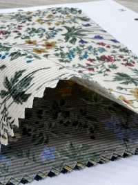 4026-1755-1 21W燈芯絨小花[布料] HOKKOH北高 更多照片