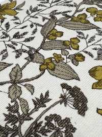 4026-1755-5 21W燈芯絨刺繡花卉圖案[布料] HOKKOH北高 更多照片