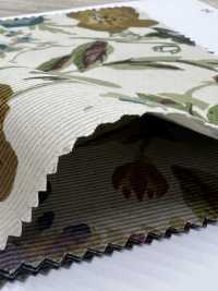 4026-1755-6 21W燈芯絨染色花朵[布料] HOKKOH北高 更多照片