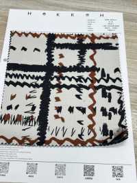 7026-1810-2 RC緞紋大幾何[布料] HOKKOH北高 更多照片