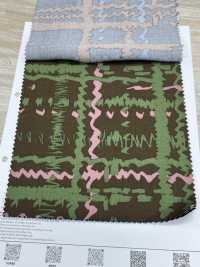 7026-1810-2 RC緞紋大幾何[布料] HOKKOH北高 更多照片