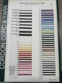 CCF-01AWAX(M) 3.5毫米棉蠟繩子[緞帶、帶、繩子] Cordon 更多照片