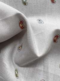 7026-1615-1 60精紡細布9088 迷你佩斯利[布料] HOKKOH北高 更多照片