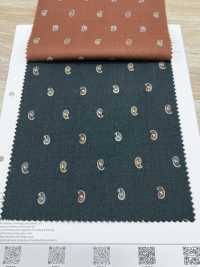 7026-1615-1 60精紡細布9088 迷你佩斯利[布料] HOKKOH北高 更多照片