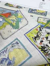 1026-1620-3 60精紡細布框浮世繪[布料] HOKKOH北高 更多照片