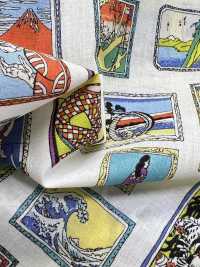 1026-1620-3 60精紡細布框浮世繪[布料] HOKKOH北高 更多照片