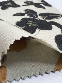 7026-1210-1 30維也納拉法蘭絨手繪花卉圖案[布料] HOKKOH北高 更多照片