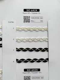 SIC-6424 人造亮片花邊[緞帶、帶、繩子] 新道良質（SIC） 更多照片