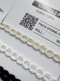 SIC-7124 棉質蕾絲花邊[緞帶、帶、繩子] 新道良質（SIC） 更多照片