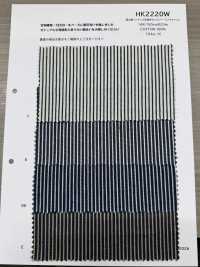 HK2220W 岡山產靛藍織布山核桃木，一次水洗[布料] 古山 更多照片