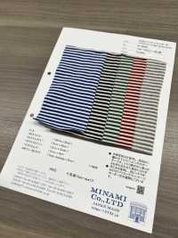 W-49048 美式復古中長橫條紋[布料] Minami 更多照片