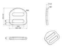 HH043 Altica Conehead Triglide[扣和鉤子] 更多照片
