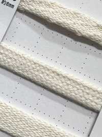 C7 天然材質繩第一部分 棉質 7 袋繩 7.5mm[緞帶、帶、繩子] Cordon 更多照片