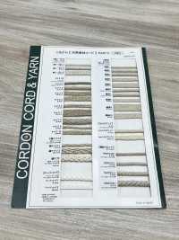 LR2 天然材料繩PART2麻絲 2條圓繩 4.0毫米[緞帶、帶、繩子] Cordon 更多照片